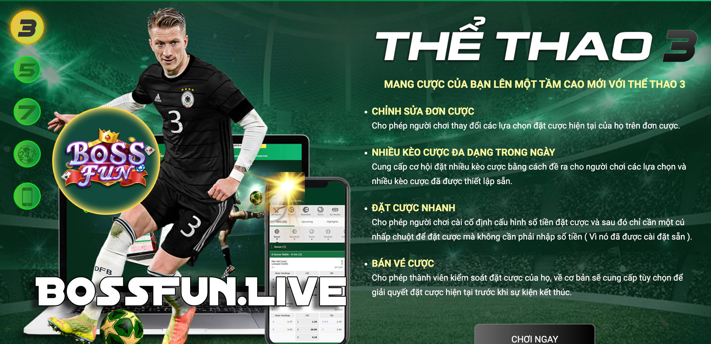 Nhà cái Bossfun 9 bossfun.live