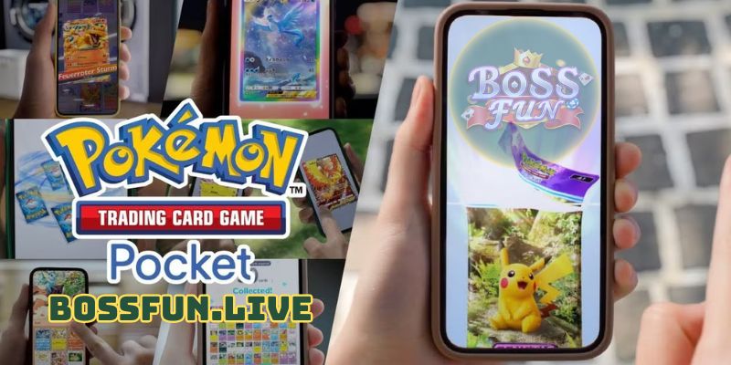 bossfun club ios cach doi ma qua tang pokemon tcg pocket